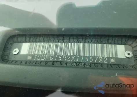 1999 GMC Savana Rv G1500 z USA, uszkodzony, nr VIN 1GDFG15R2X1155782